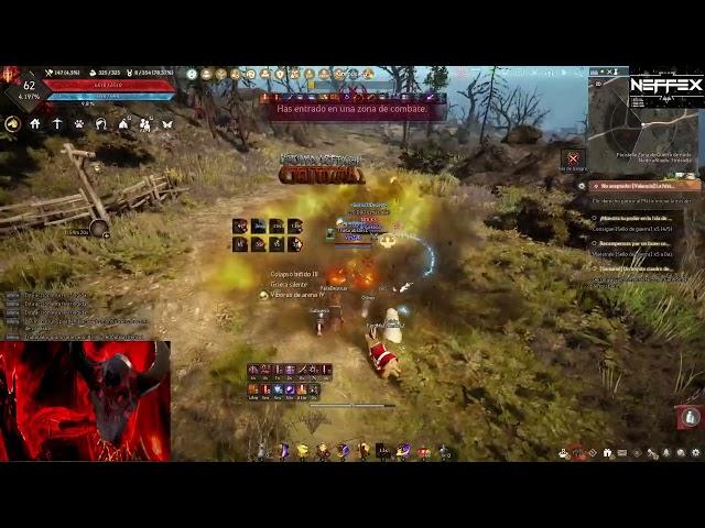 Noob Hashashin VS Lahn, Guardian, Striker, DK, Practicando Black Desert Online 2023