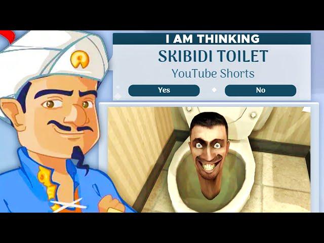 Can Akinator Guess SKIBIDI TOILET? 