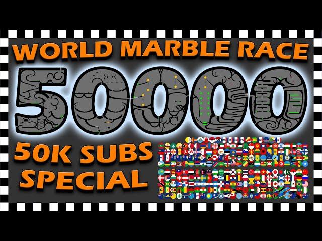 World Marble Race - 50k Subscribers Special