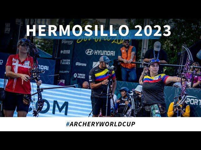 Sara Lopez v Tanja Gellenthien – compound women gold | Hermosillo 2023 World Cup Final