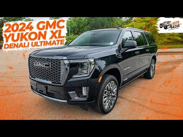 Огромный роскошный внедорожник из США! 2024 GMC Yukon XL Denali Ultimate, обзор и тест-драйв