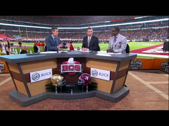 2013 BCS National Championship - #2 Alabama vs #1 Notre Dame