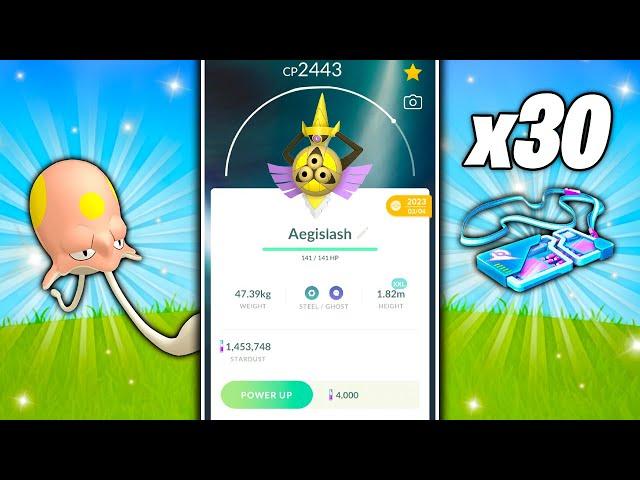 AEGISLASH & TOEDSCOOL COMING TO POKEMON GO SOON! 30 Remote Raid Daily Limit!