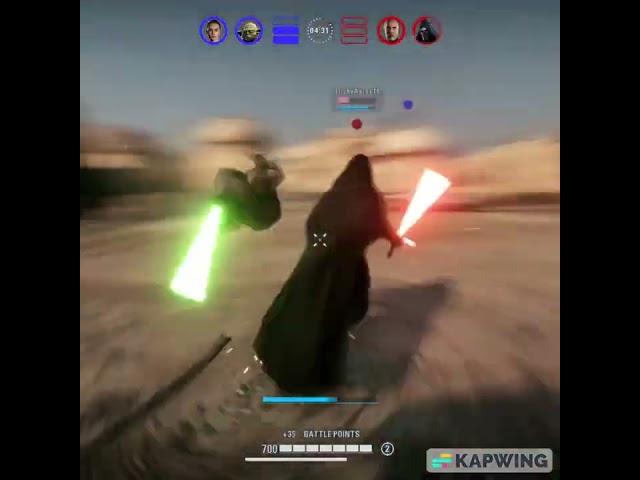 The Most LORE ACCURATE Duel in Star Wars Battlefront 2