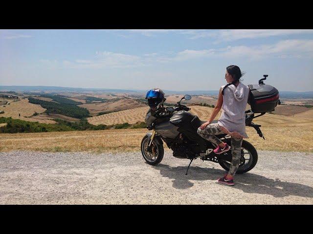 Road Moto Trip Italia, Toscania , Alps