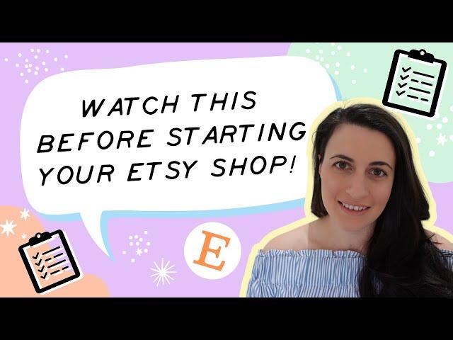 20 Things I wish I knew before starting my Etsy shop!