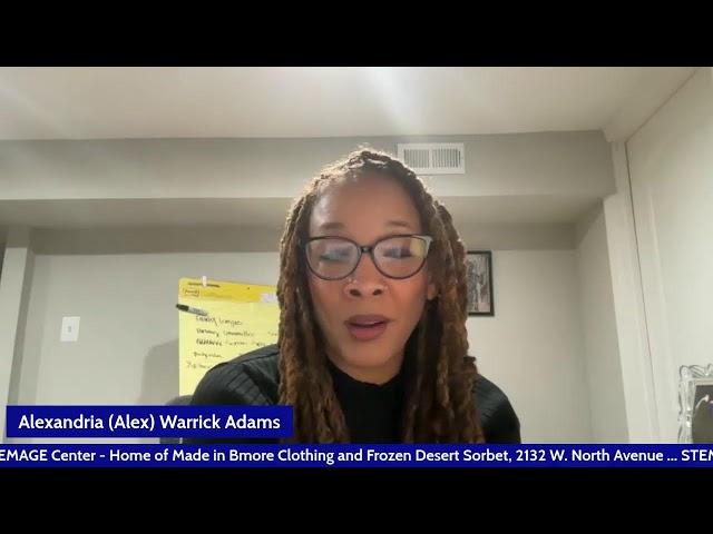 Emmy-nominated Doni Glover Show: Alexandria Adams, Elev8 Baltimore