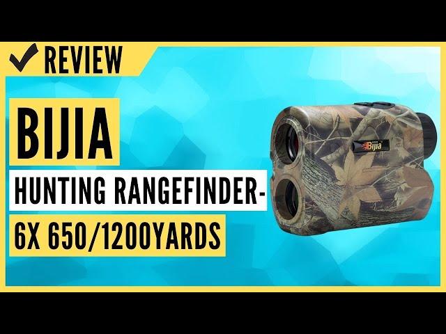 BIJIA Hunting Rangefinder-6X 650/1200Yards Multifunction Laser Rangefinder Review