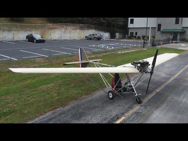 Maiden Flight of the Skyhopper Ultralight (Nov 28, 2015)