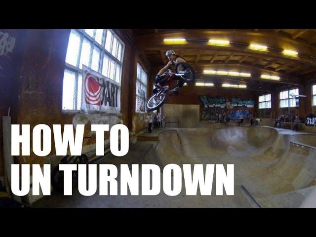 How to unturndown BMX (Как сделать антёрн БМХ, MTB) | Школа BMX Online #11