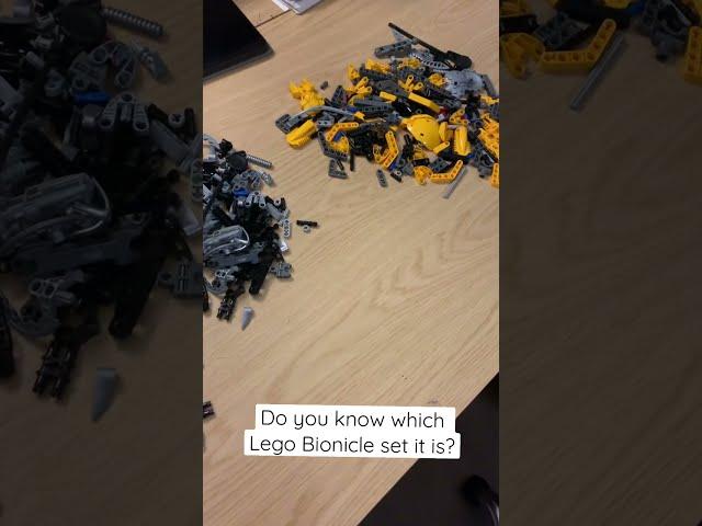 Do you know which Lego Bionicle sets I am building? #1 #shorts #lego