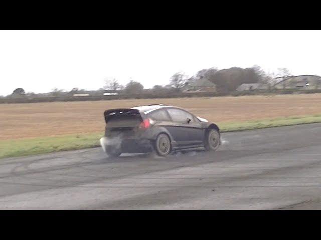 Daniel McKenna M-Sport Ford Fiesta WRC test