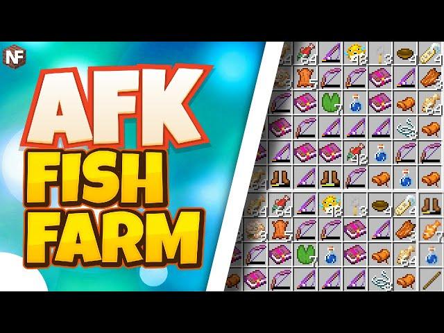 Minecraft 1.15 AFK Fish Farm Tutorial