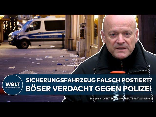 WEIHNACHTSMARKT MAGDEBURG: Anzeigen gegen Polizei - Wurden schwere Fehler bei der Sicherung gemacht