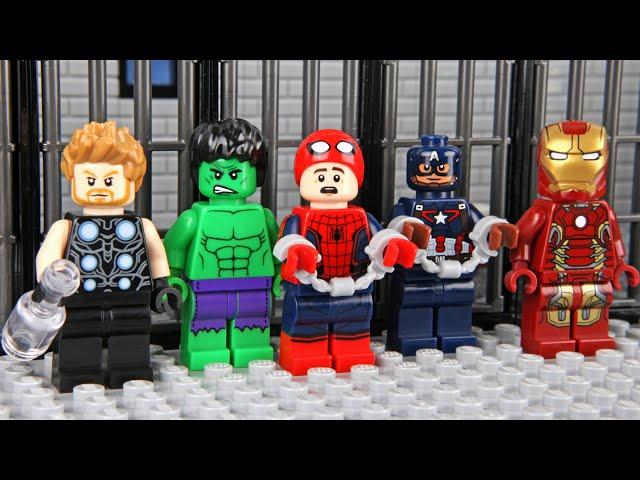 Lego Avengers Prison Break