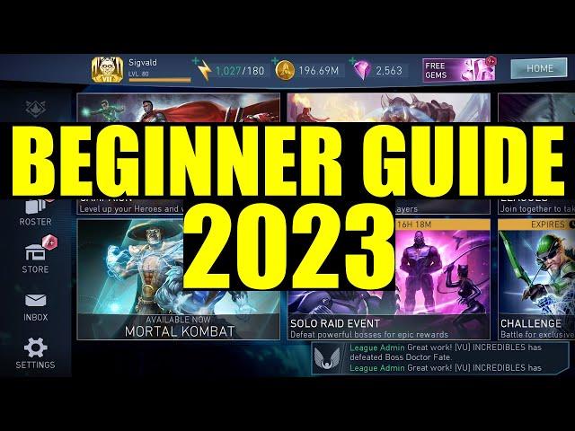 Injustice 2 Mobile Beginners Guide 2023