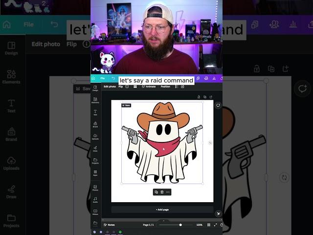Create Emotes in Canva!