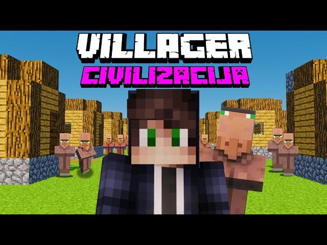 Minecraft Ali Sam Zarobljen u Villager Civilizaciji