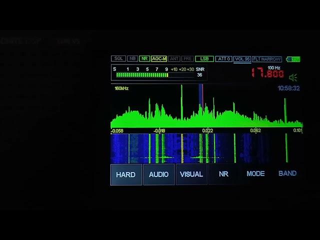 SAQ Christmas Eve Morning 17.2kHz CW