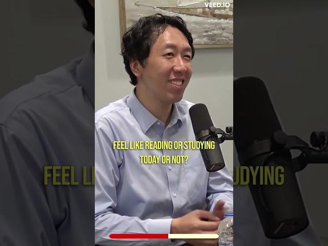 Andrew Ng's Secret to Mastering Machine Learning - Part 1 #shorts