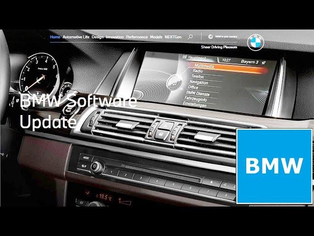 How to Update Software in BMW vehicles