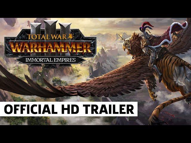 Total War: Warhammer 3 - Immortal Empires Beta Announcement Trailer