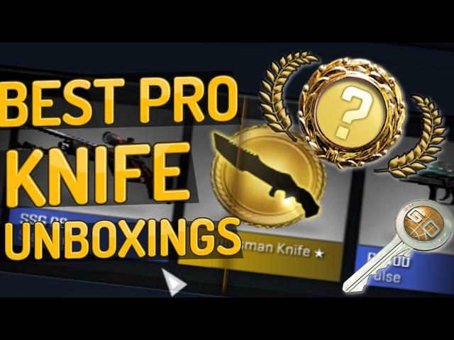 CS:GO - Best Pro KNIFE UNBOXING REACTIONS (CSGO Case Opening)