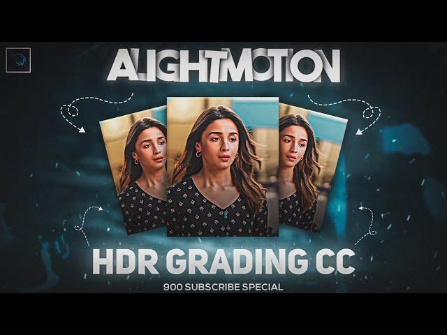 Trending Instagram HDR Sharpen CC Alight Motion | Alight Motion HDR CC | XML + PRESETS