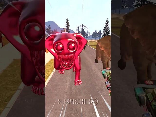 CHOOSE YOUR FAVORITE ! ZOONOMALY MONSTERS POPPY PLAYTIME 3 VS REAL ANIMALS IN GARRY'S MOD !?