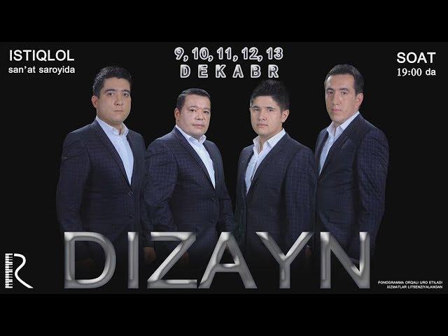 Dizayn jamoasi - 2015-yilgi konsert dasturi