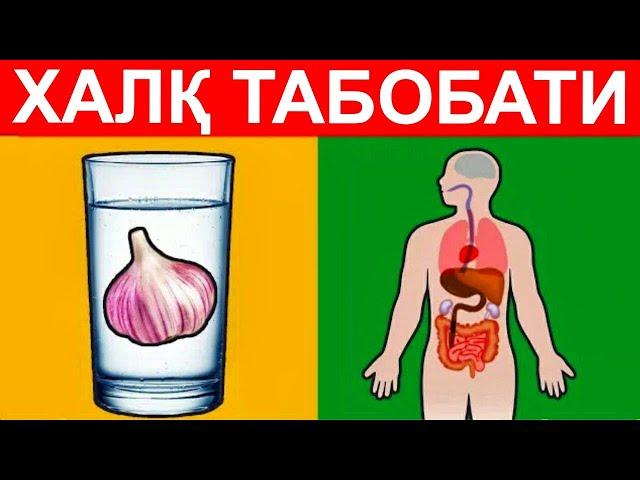 7 КУН 1 СТАКАН САРИМСОҚЛИ СУВ ИЧДИМ ВА МЎЖИЗА...