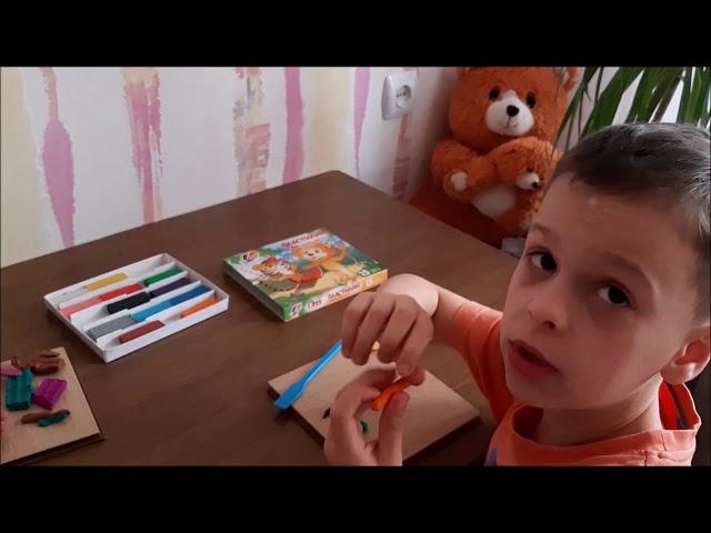 Пластилин  лепим фрукты и овощи | Plasticine how to make fruits and vegetables