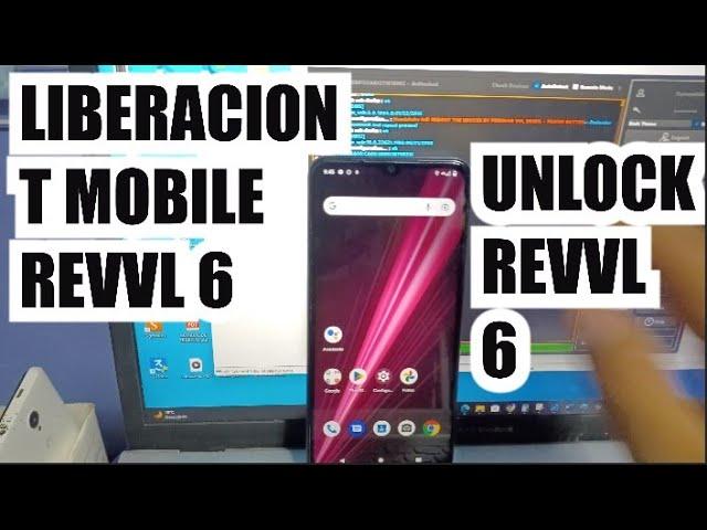 LIBERACION REVVL 6 T MOBILE CON SIM UNLOCKER PRO - UNLOCK REVVL 6