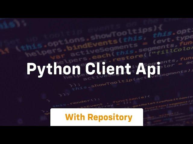 python client api