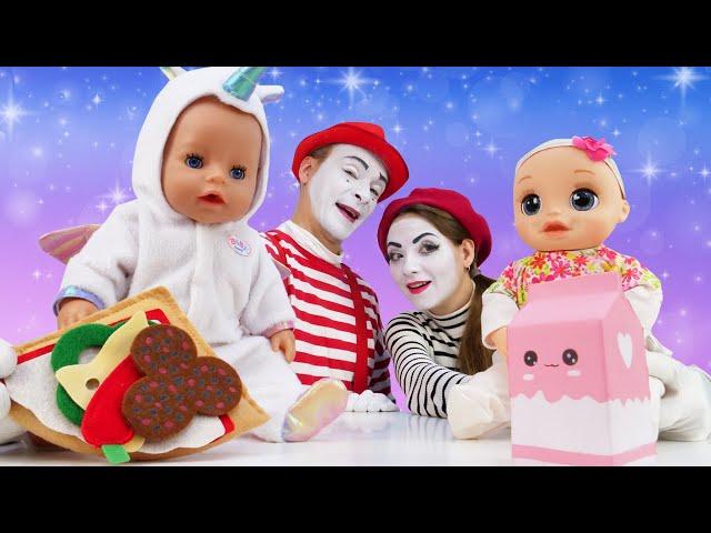 Видео куклы – Как Мама для Беби Бон! - Мультики с Baby Bon Дочки Матери. Весёлые игры для детей