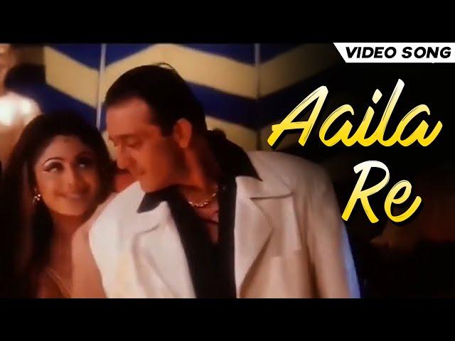 Aaila Re | Anu Malik | Sanjay Dutt | Shilpa Shetty | Superhit Bollywood Song | With Subtitles