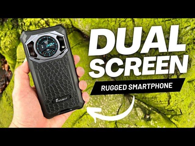 FOSSiBOT F101 Pro REVIEW Rugged Smartphone with DUAL SCREEN