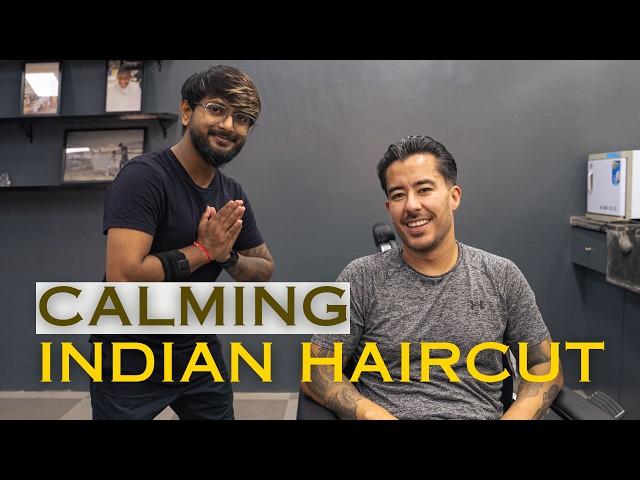Soothing Indian ASMR Haircut & Head Massage at Nomad Barber Mumbai