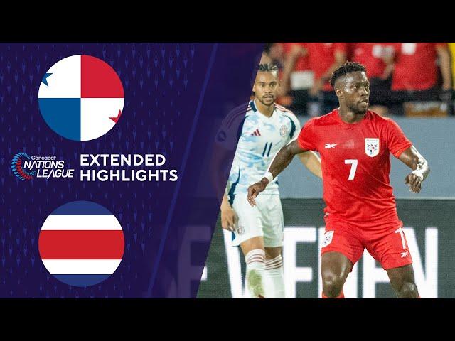 Panama vs. Costa Rica: Extended Highlights | CONCACAF Nations League | CBS Sports Golazo