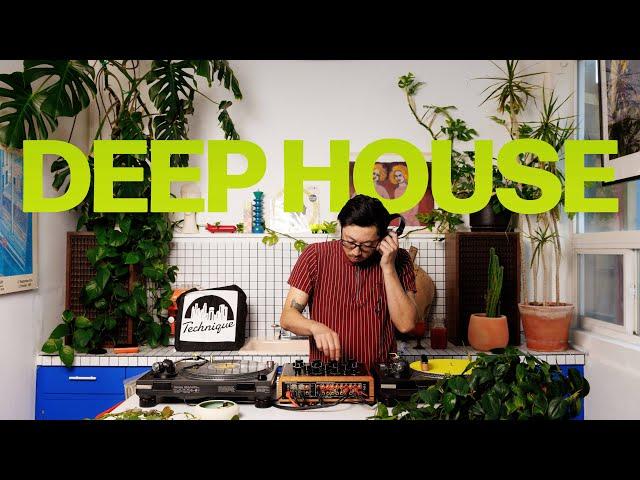 Chill Deep House Mix, Organic & Dubby House [Vinyl Studio Session] with Yujin Oshino