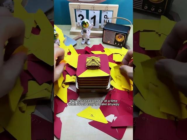 Enjoy the fun of tearing paper #toys #model #asmr #relaxing #3d #diy #satisfying  amazon.com/siweme