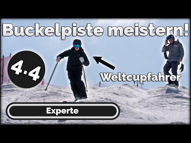 Buckelpiste fahren lernen - Skitechnik - Weltcupfahrer Julius Garbe