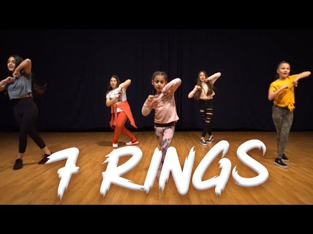 Ariana Grande - 7 Rings (Dance Video) | Easy Kids Choreography | MihranTV