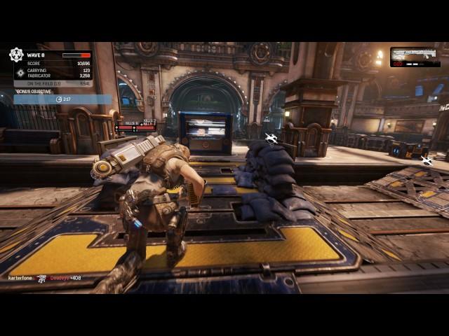 Gears of War 4 - Horde Speedrun - War Machine - Inconceivable Ironman - Sentry Engineer