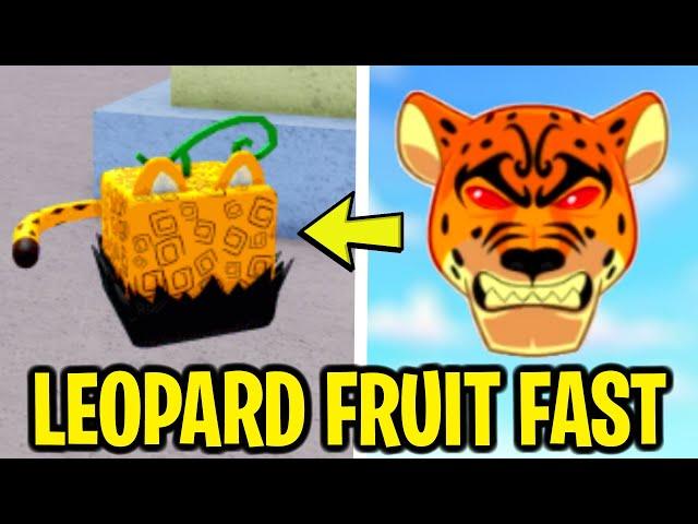 SECRET METHOD TO GET LEOPARD FRUIT FAST FOR FREE IN BLOX FRUITS (Roblox)