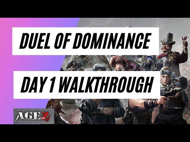 Age of Origins - Duel of Dominance Day 1 Walk-through (Set Defense)