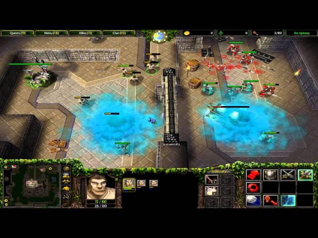 Warcraft 3 TFT - Hostage Crisis #1