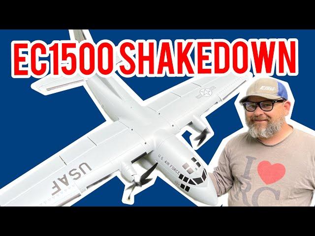 NEW Radio Control Airplane EC-1500 Shakedown with Pilot Ryan and Brandon