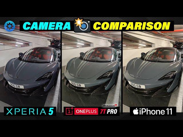 Sony Xperia 5 vs iPhone 11 vs Oneplus 7T Pro Mclaren - Camera Comparison