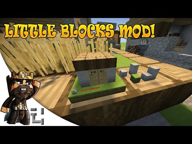 Minecraft Mods - Little Blocks Mod (BUILD TINY WORLDS!)